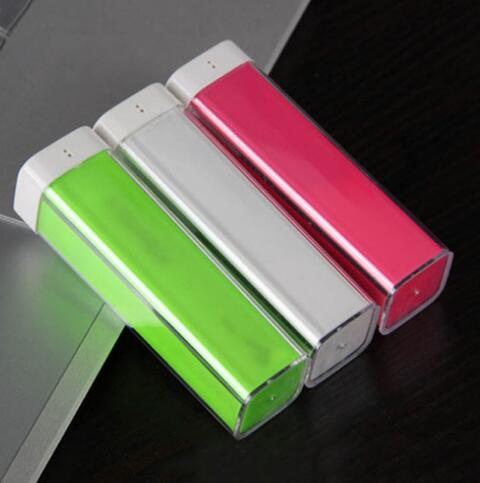 18650 high quality fashion power bank custom rechargable lipstick power bank battery charger