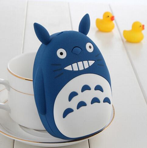 Totoro 12000mah USB Mobile Charger Cartoon Power Bank for Gift