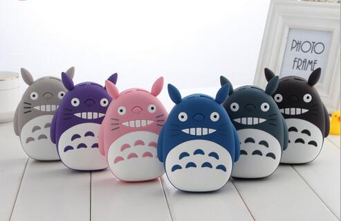 Totoro 12000mah USB Mobile Charger Cartoon Power Bank for Gift