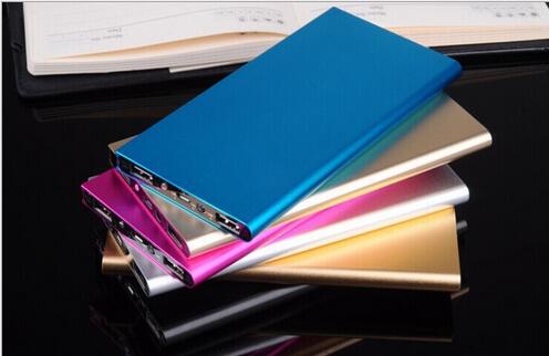 large capacity power bank 10000mah,colorful book shaped metal shell custom design powerbank title=