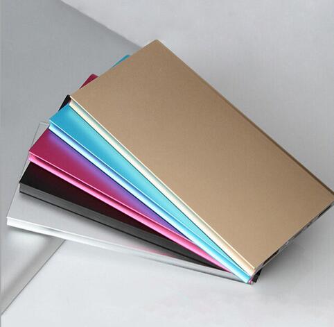 large capacity power bank 10000mah,colorful book shaped metal shell custom design powerbank