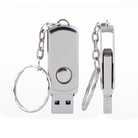 Metal 1GB-64 GB Swivel USB 2.0 Flash Drives Data Memory Pen Stick Drive