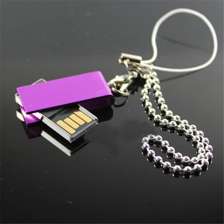 Hot Mini Swivel Metal USB 2.0 4GB-32GB flash drive memory stick genuine pendrive