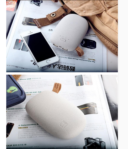 Creative gifts portable power charger, high capacity general stone power bank